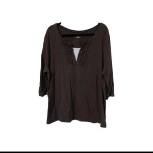 Catherines Dark Brown Blouse